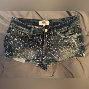 VS PINK jean shorts